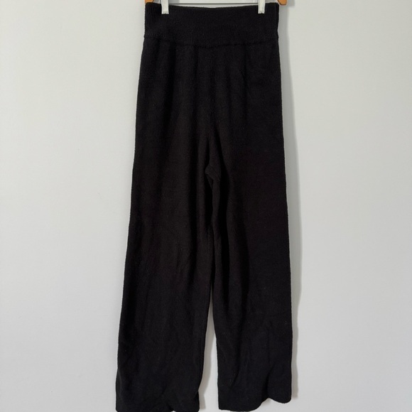 Hudson North Black Wide Leg Knit Pants – Size XS 🖤 Effortless Knit Comfort 🖤 - Picture 1 of 5
